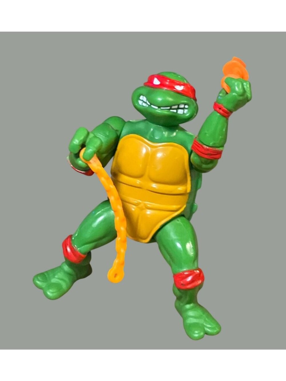 Teenage Mutant Ninja Turtles Action Figure 1989 Playmates Toys 4.5" Raphael